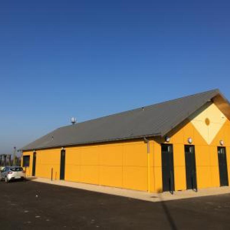 Stade Albert Aubert à  SAINT MICHEL 02